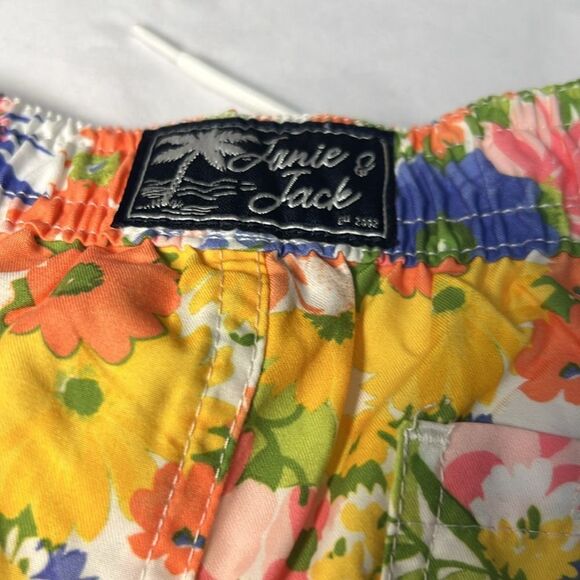 Janie and Jack 100049151 Boy Golden Floral Floral Swim Trunk size 6-12 M NWT - Picture 12 of 12